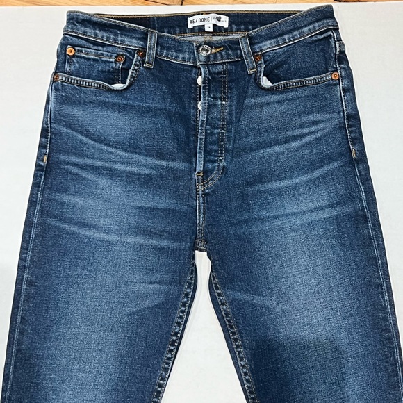 RE/DONE
High Rise Ankle Crop Jeans - Picture 14 of 15